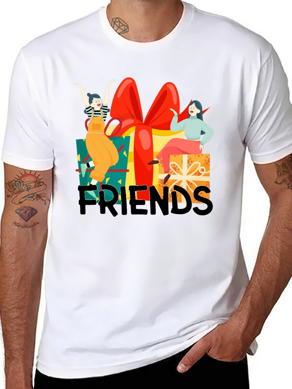 Friends Gift T-Shirt - Fun Friendship Tee