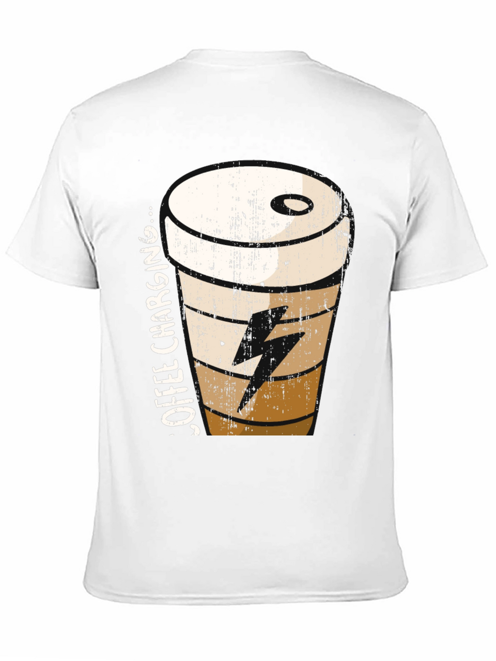 Coffee Charging T-Shirt - Unisex Graphic Tee