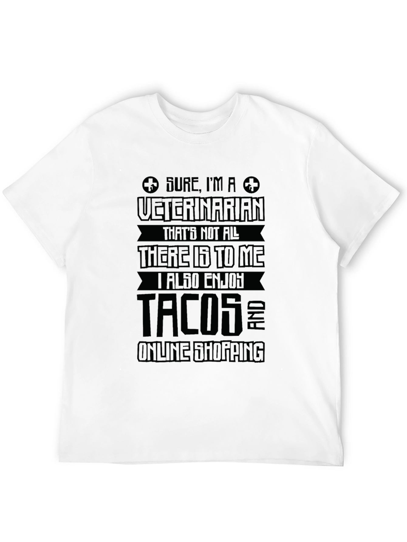 Veterinarian Tacos Online Shopping Graphic T-Shirt