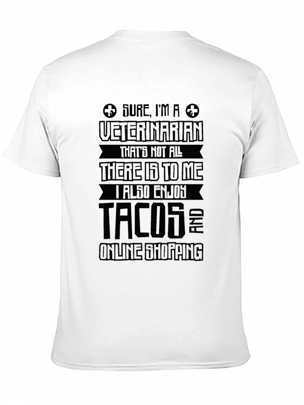 Veterinarian Tacos Online Shopping Graphic T-Shirt