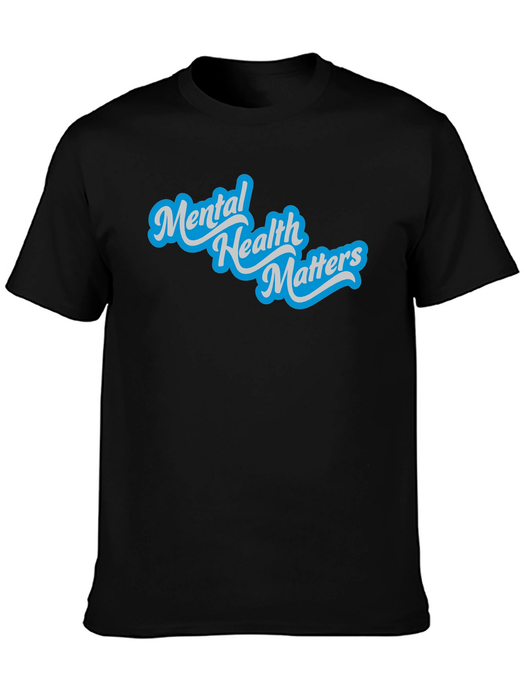 Mental Health Matters Graphic Tee - Black