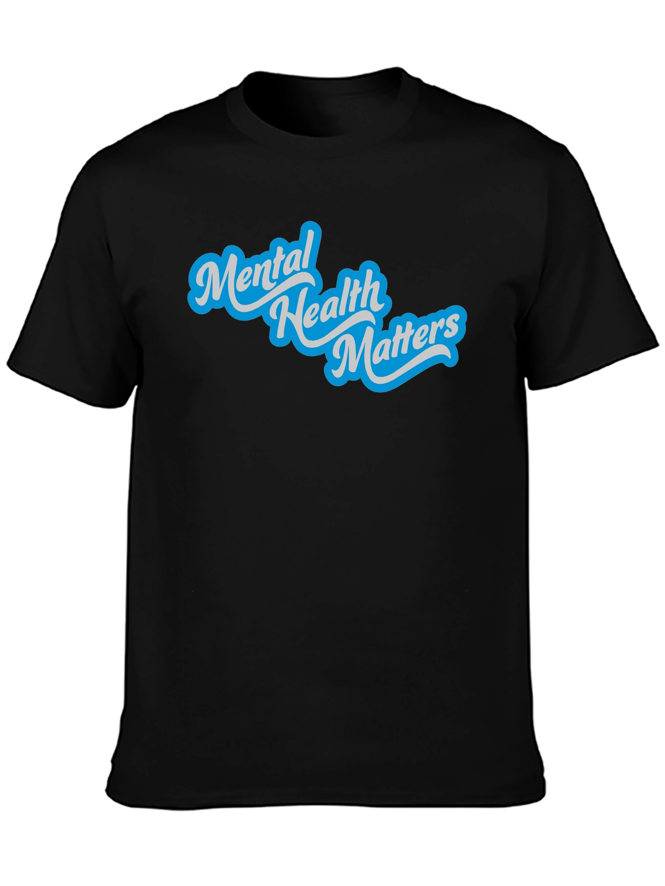 Mental Health Matters Graphic Tee - Black