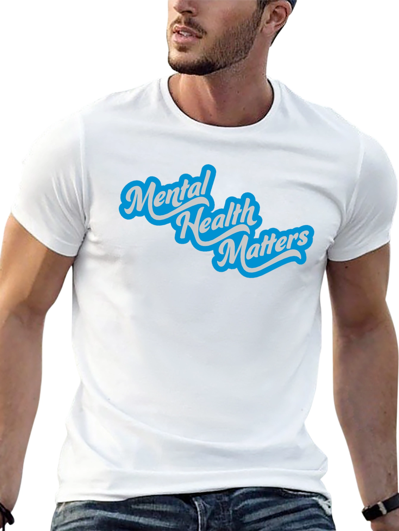 Mental Health Matters Graphic Tee - Black