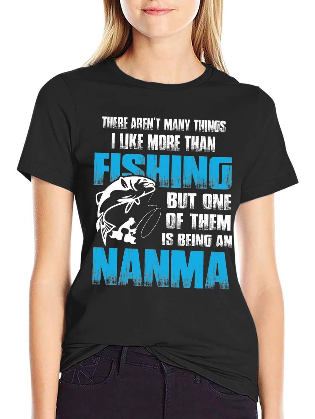 Fishing Nanma Graphic T-Shirt