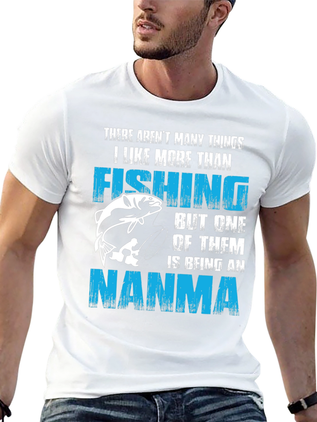 Fishing Nanma Graphic T-Shirt