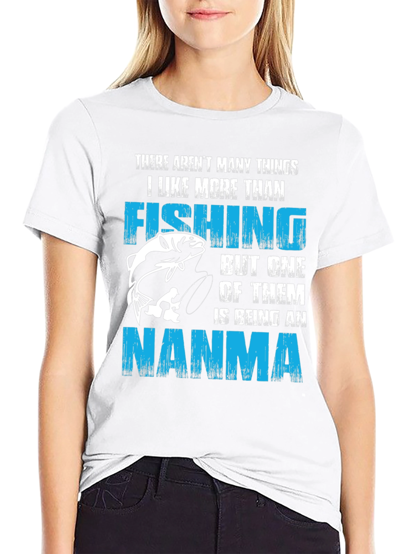 Fishing Nanma Graphic T-Shirt