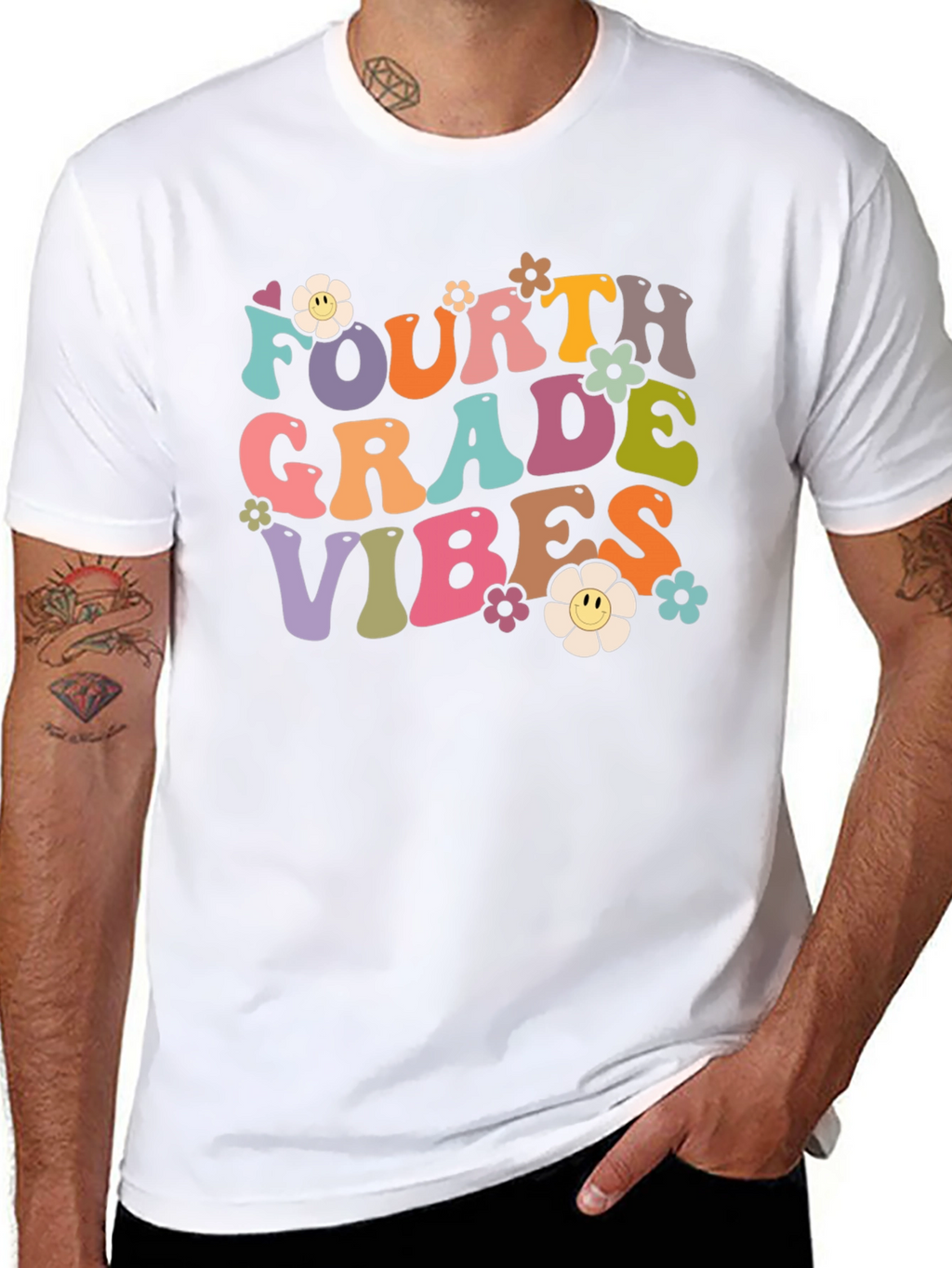 Fourth Grade Vibes Graphic Tee