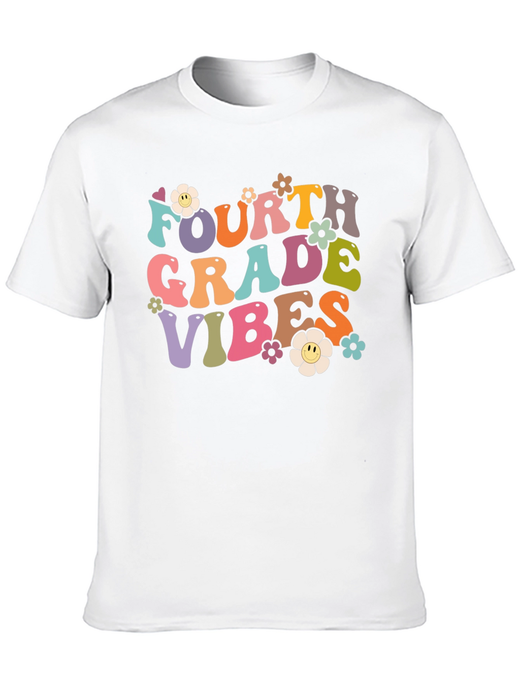Fourth Grade Vibes Graphic Tee