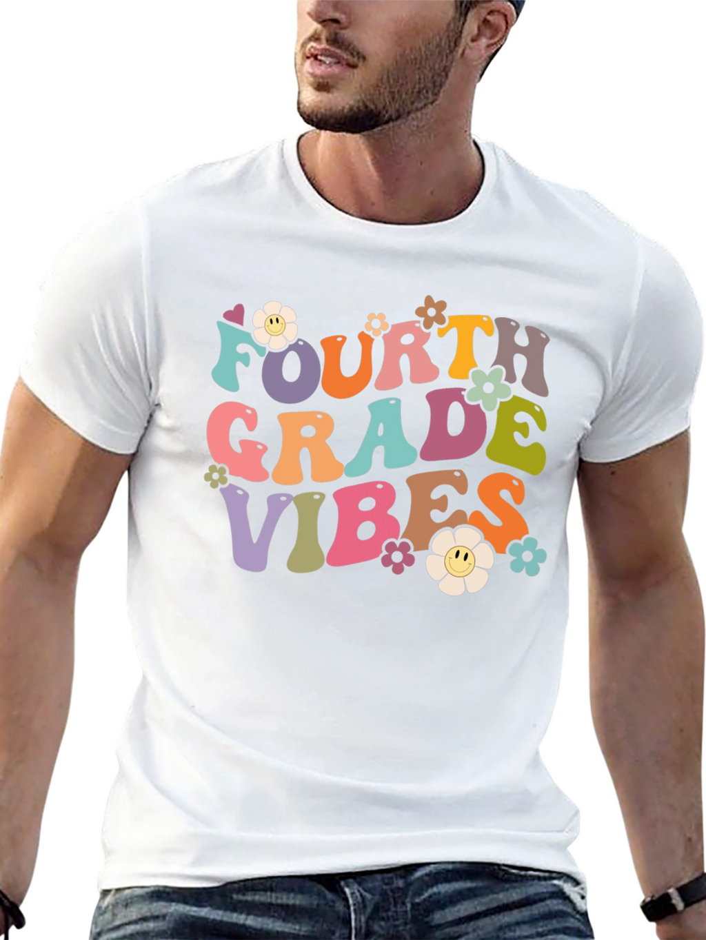 Fourth Grade Vibes Graphic Tee