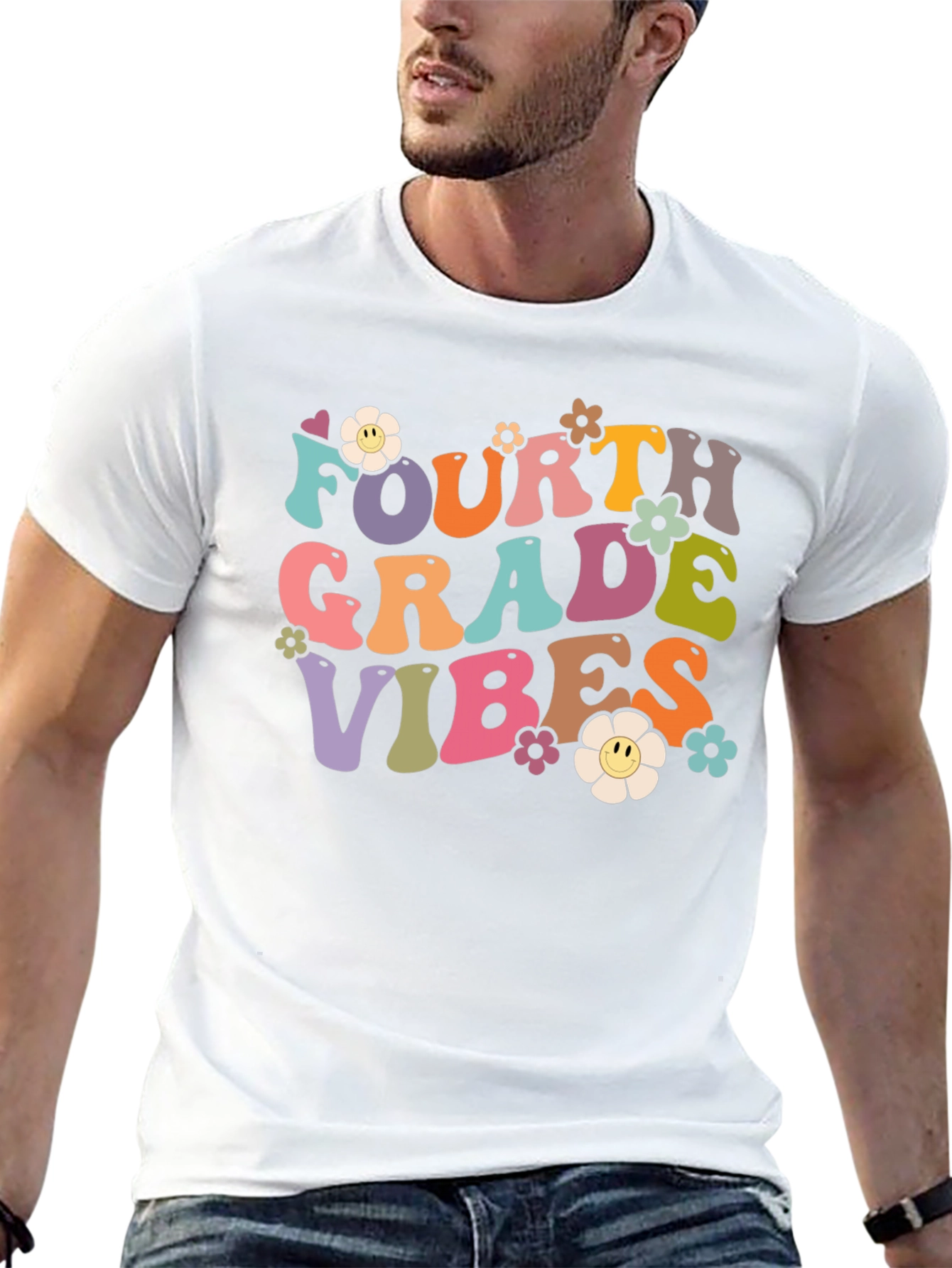 Fourth Grade Vibes Graphic Tee