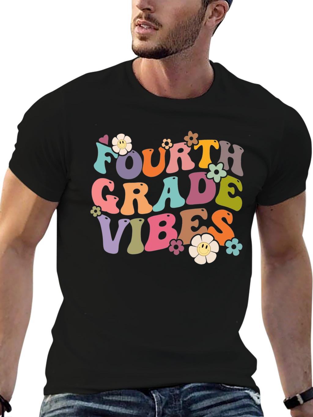 Fourth Grade Vibes Graphic Tee
