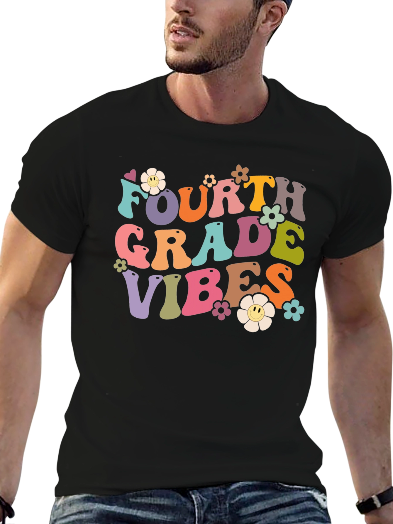 Fourth Grade Vibes Graphic Tee
