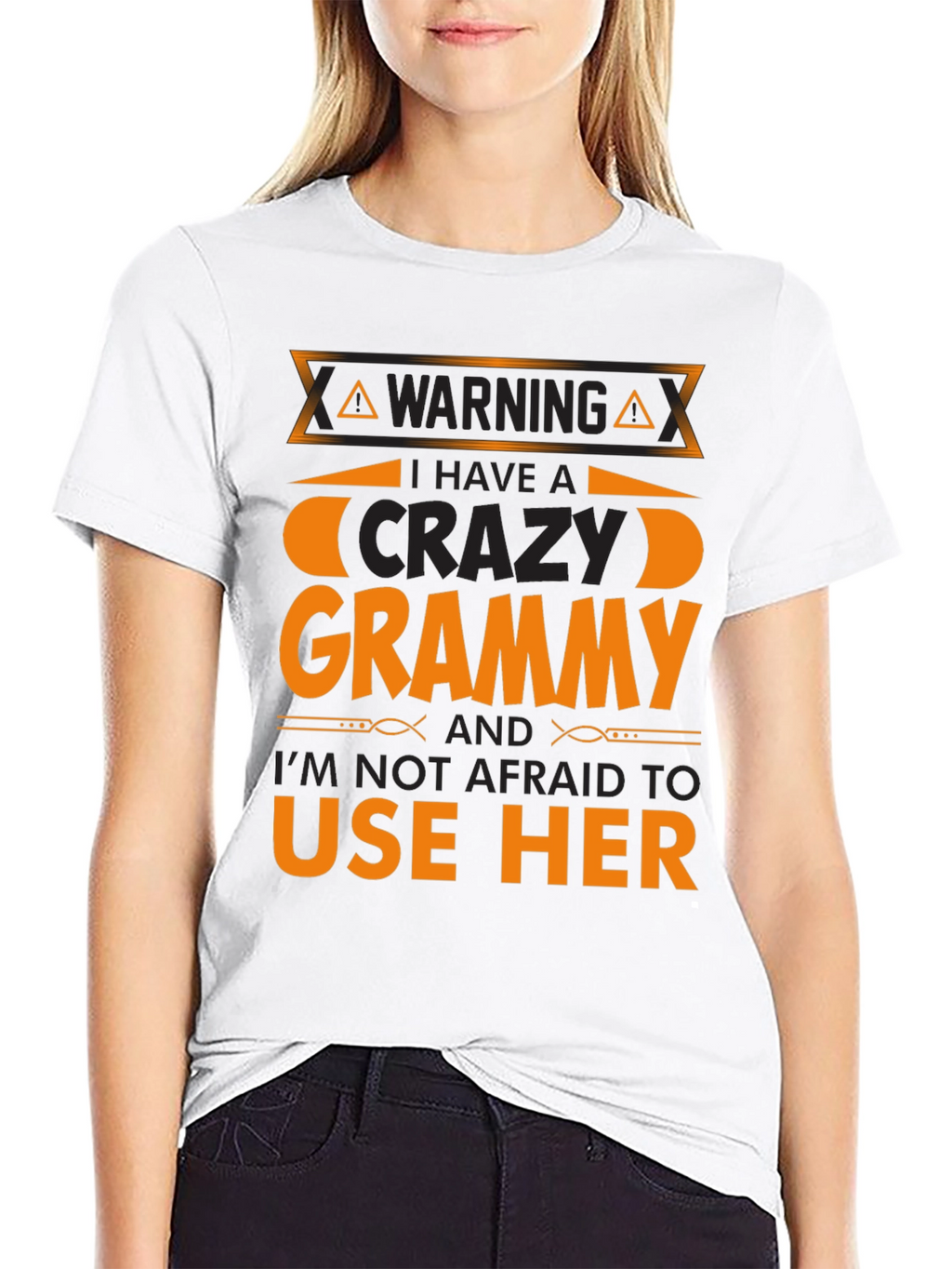 Warning Crazy Grammy T-Shirt