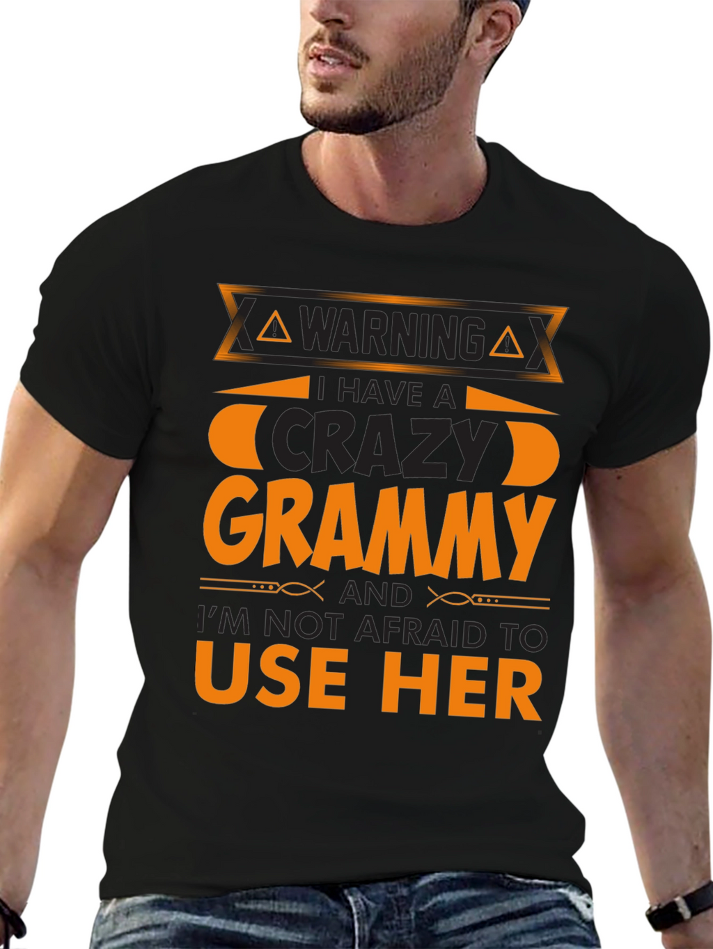 Warning Crazy Grammy T-Shirt