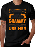 Warning Crazy Grammy T-Shirt