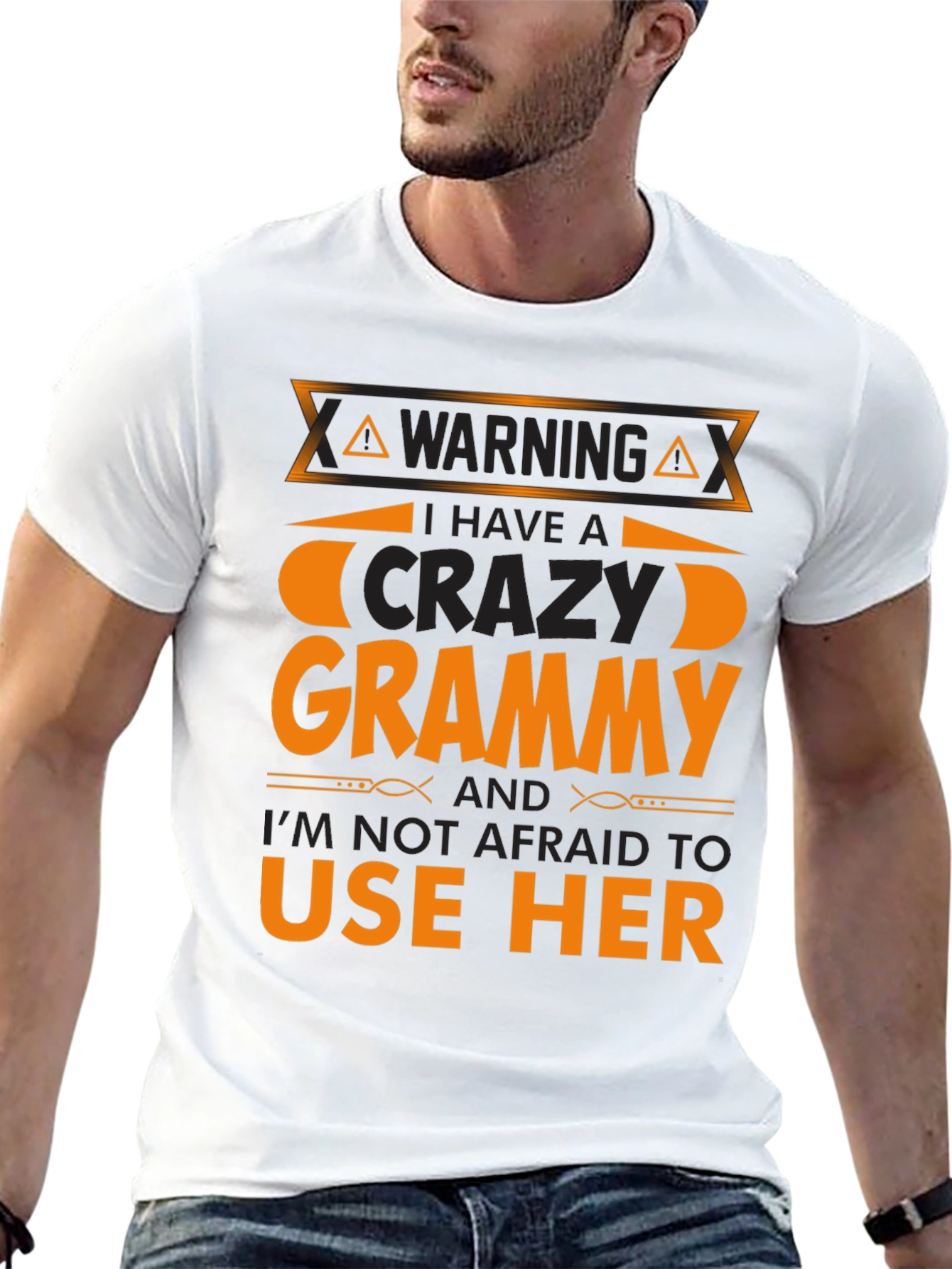 Warning Crazy Grammy T-Shirt