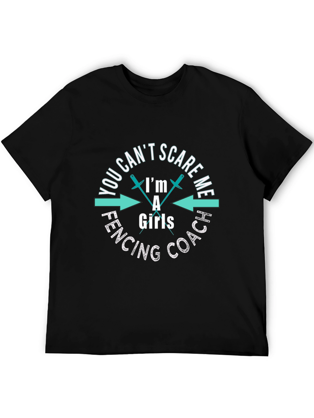Funny Fencing Coach Girls T-Shirt