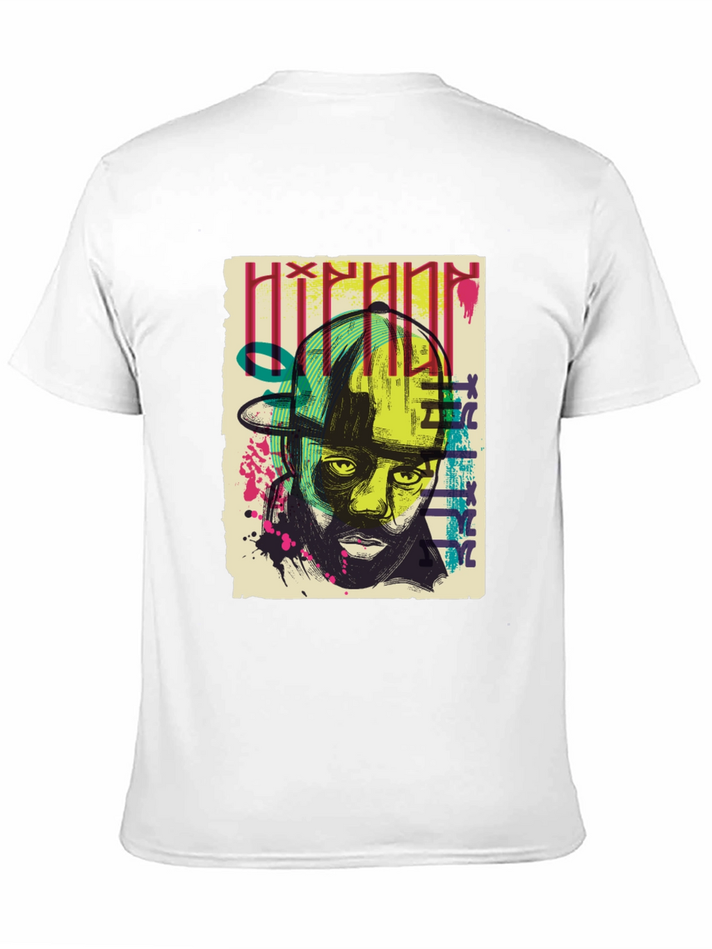 Hip Hop Graphic Print T-Shirt