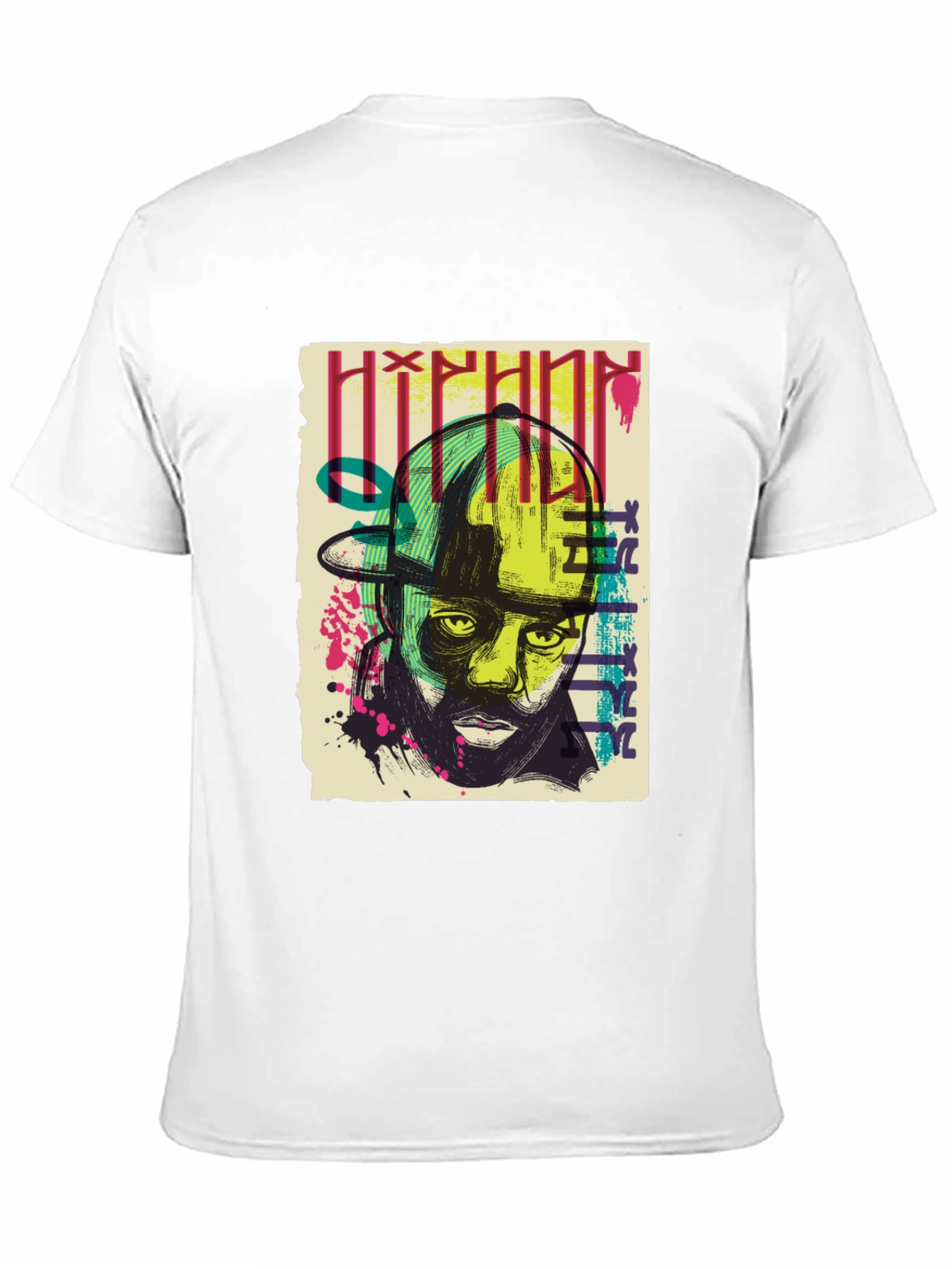 Hip Hop Graphic Print T-Shirt