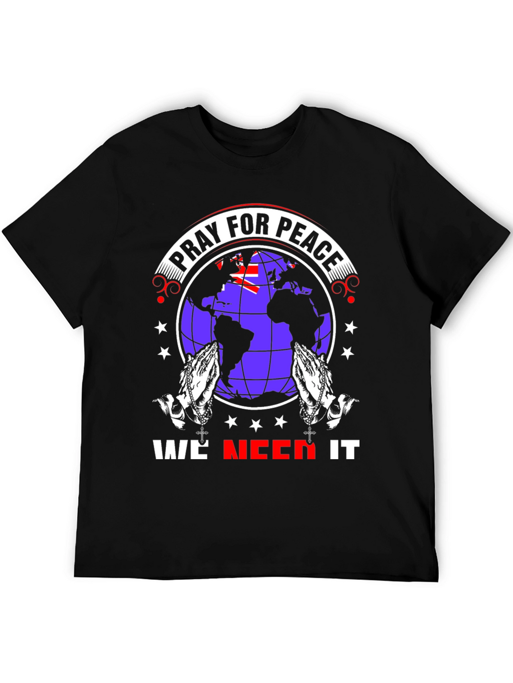 Pray for Peace Graphic T-Shirt
