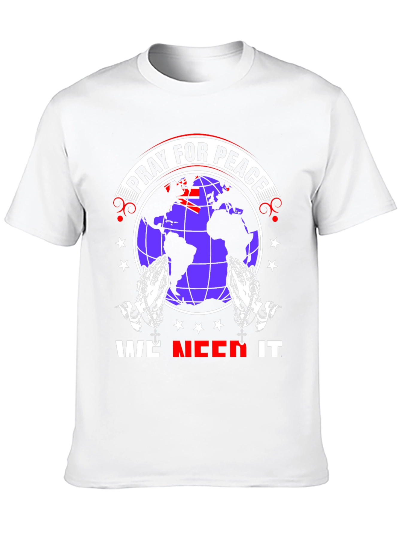 Pray for Peace Graphic T-Shirt