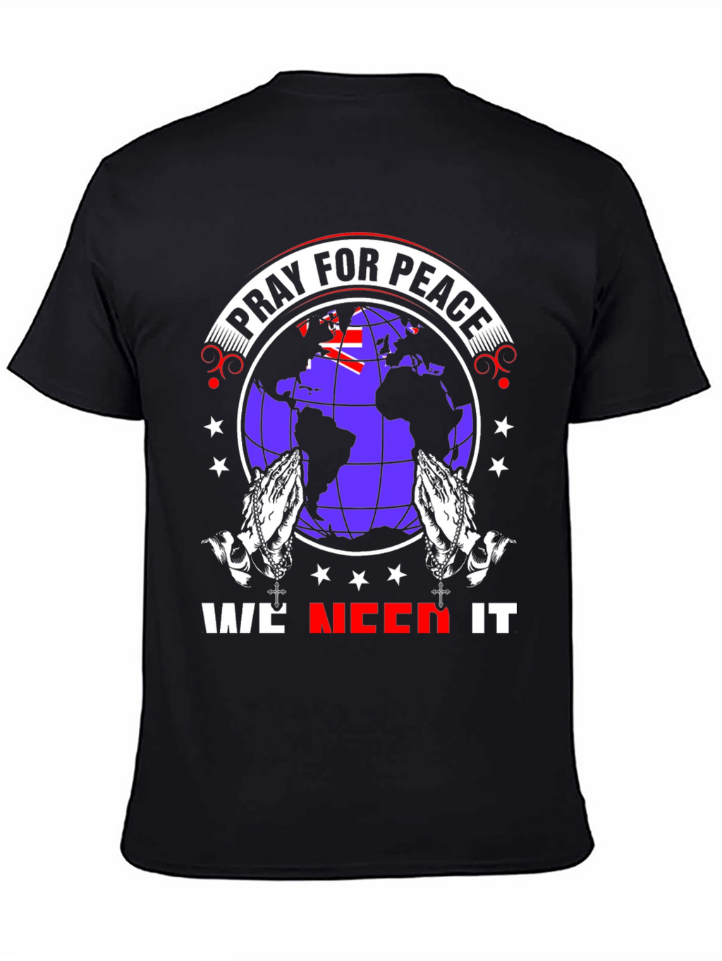 Pray for Peace Graphic T-Shirt