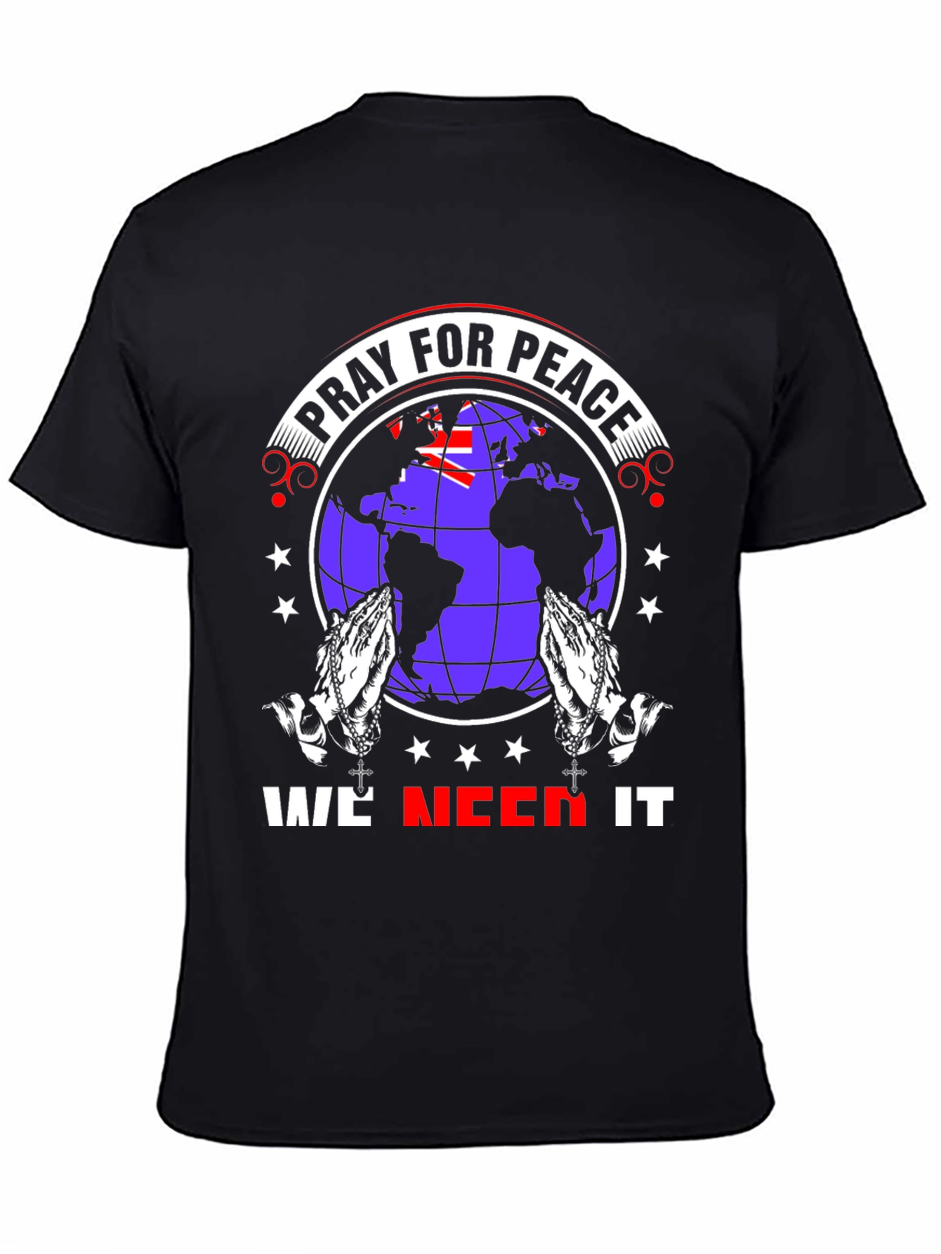 Pray for Peace Graphic T-Shirt