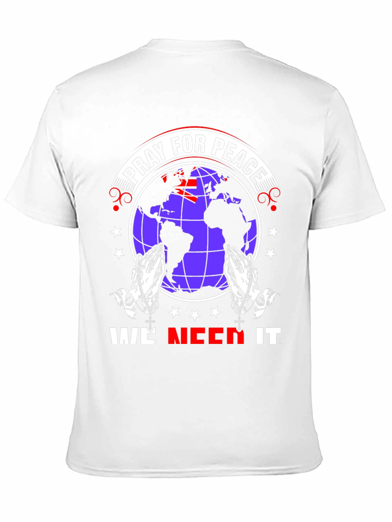 Pray for Peace Graphic T-Shirt