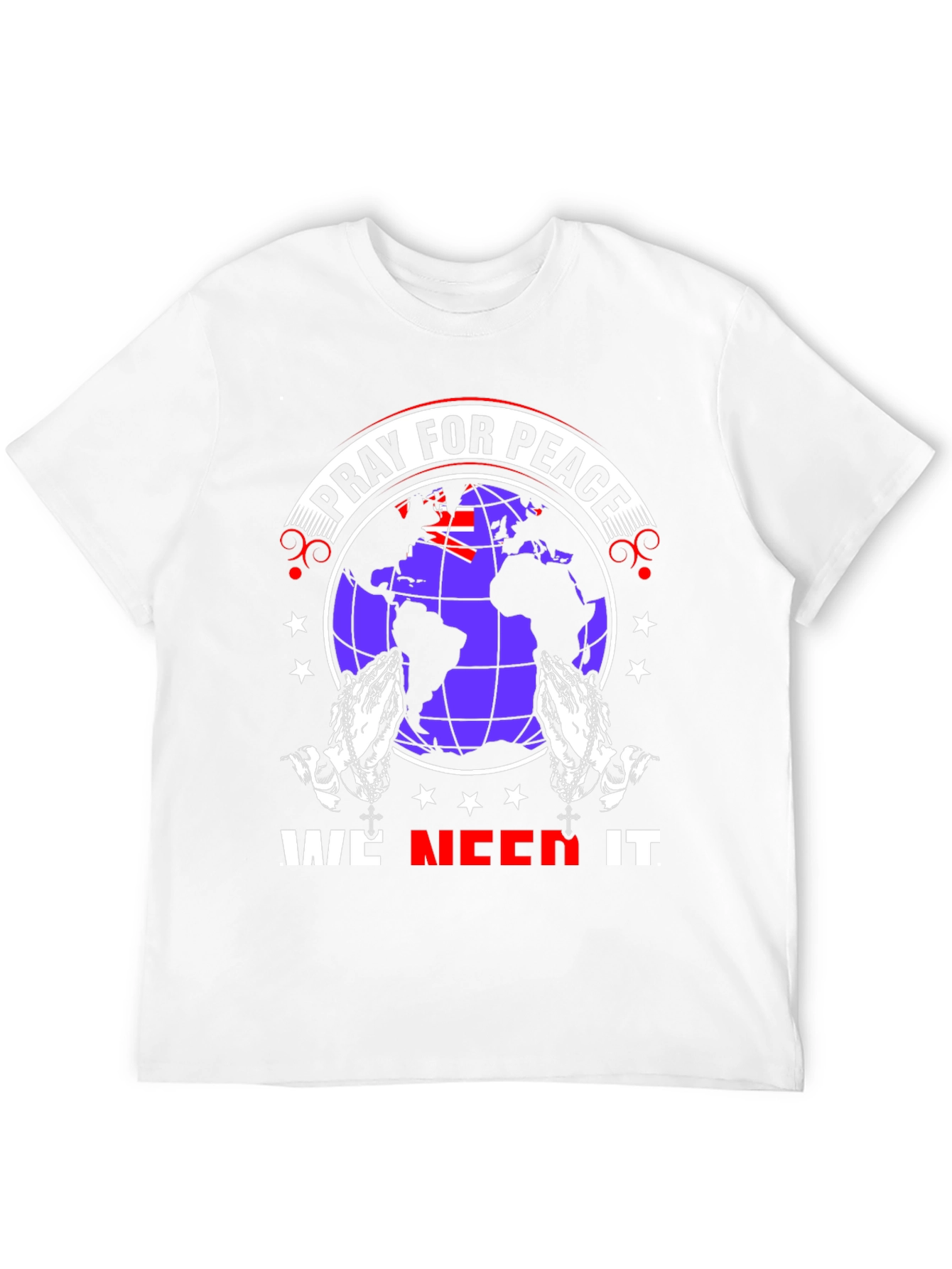 Pray for Peace Graphic T-Shirt