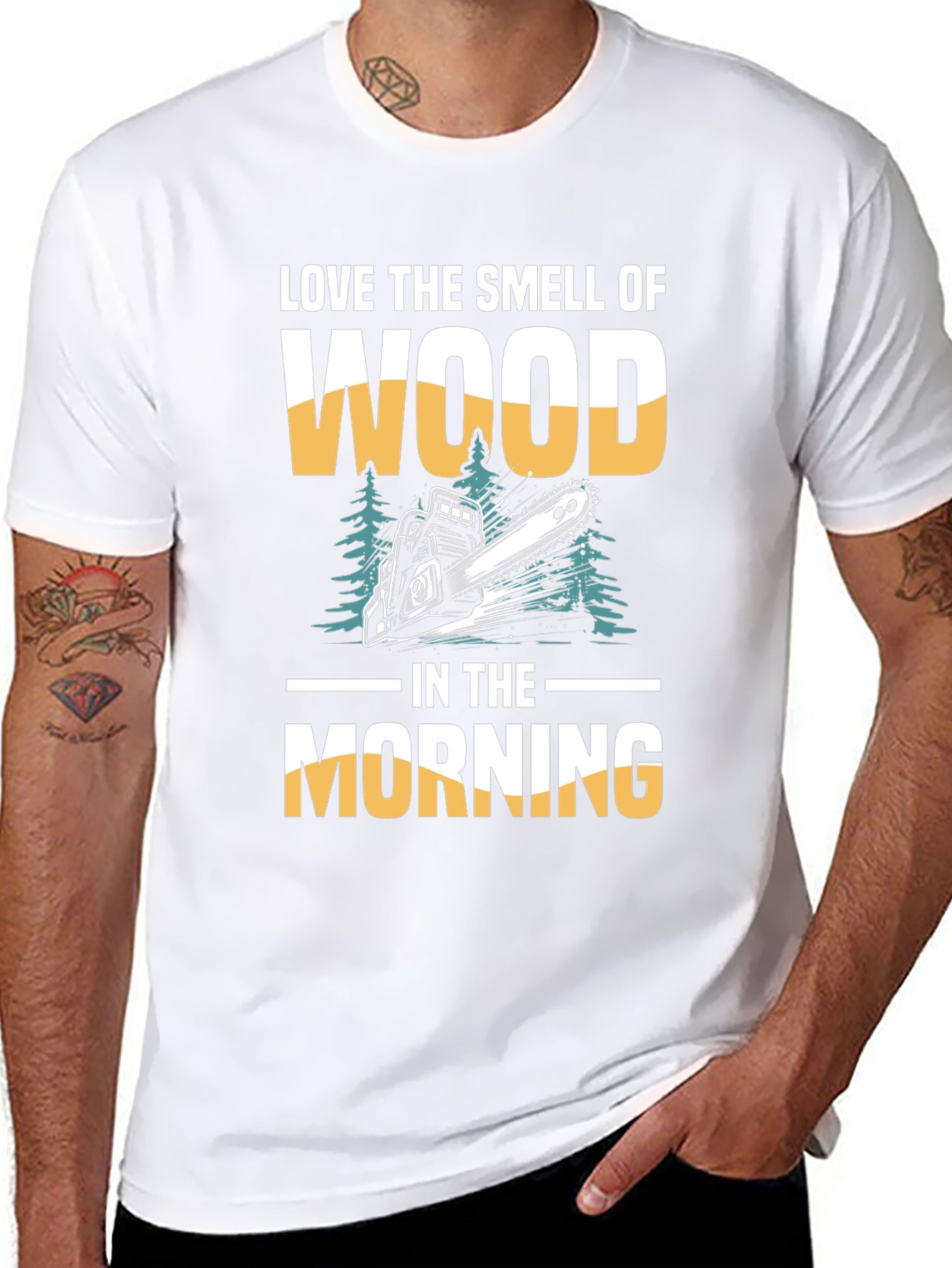 Love the Smell of Wood T-Shirt