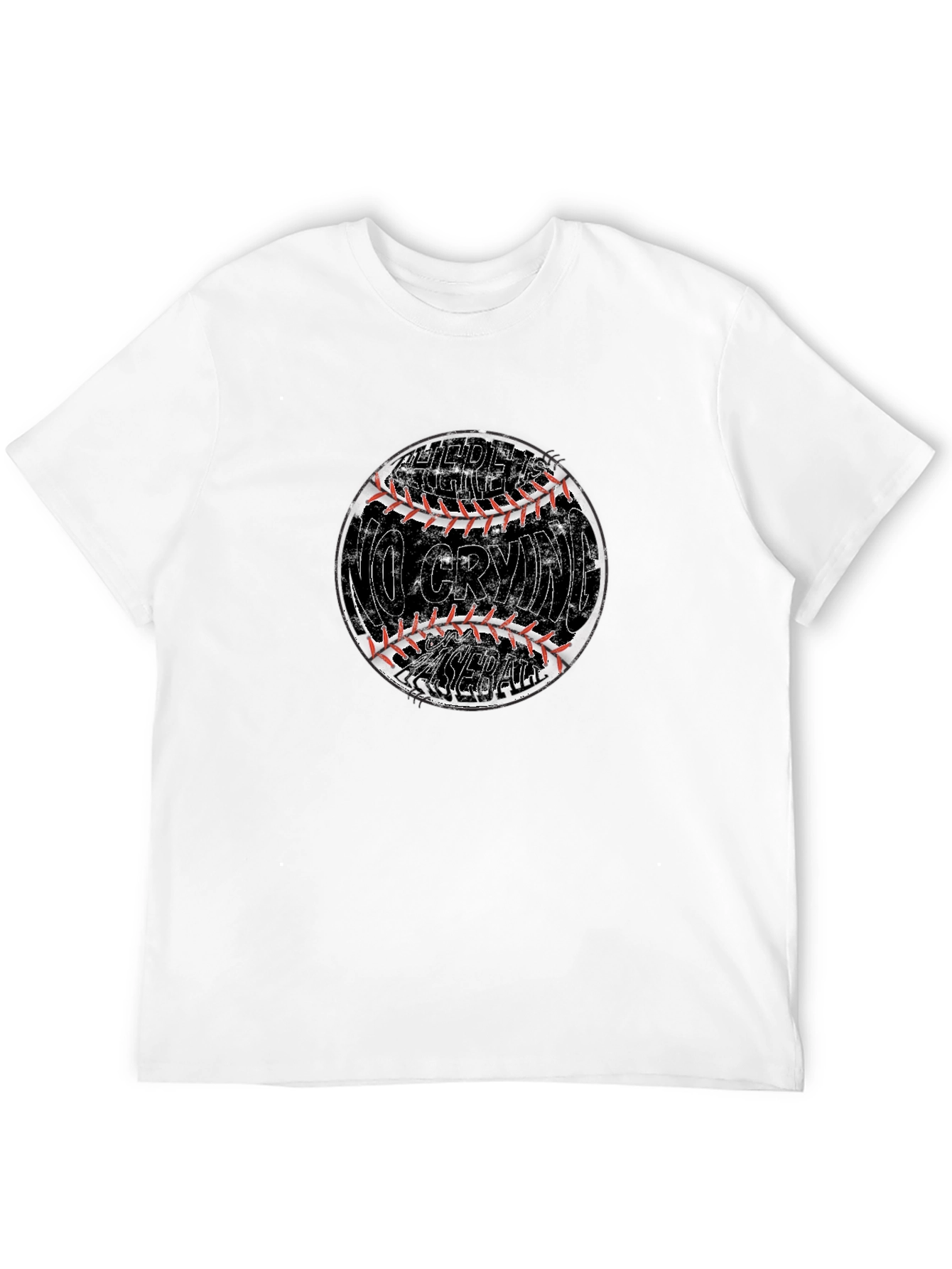 Baseball T-Shirt - No Crying in Baseball