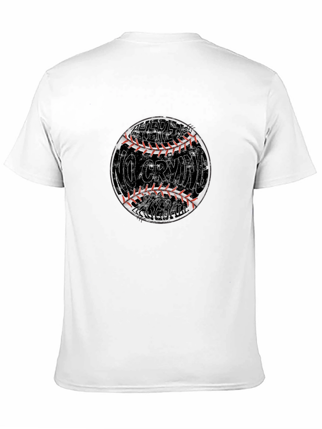 Baseball T-Shirt - No Crying in Baseball