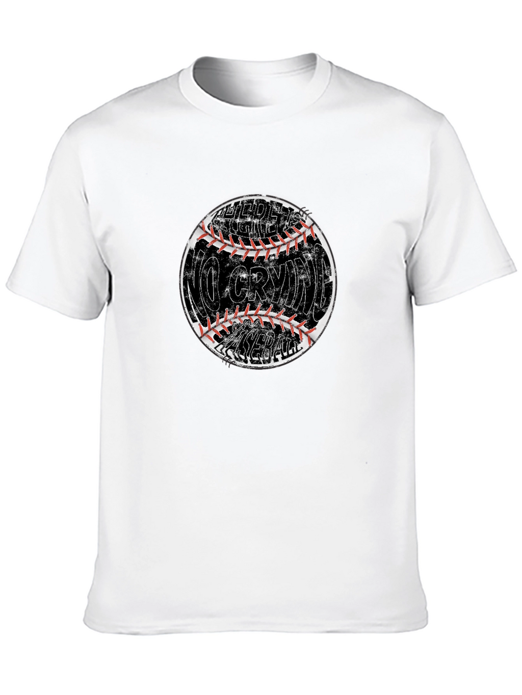 Baseball T-Shirt - No Crying in Baseball
