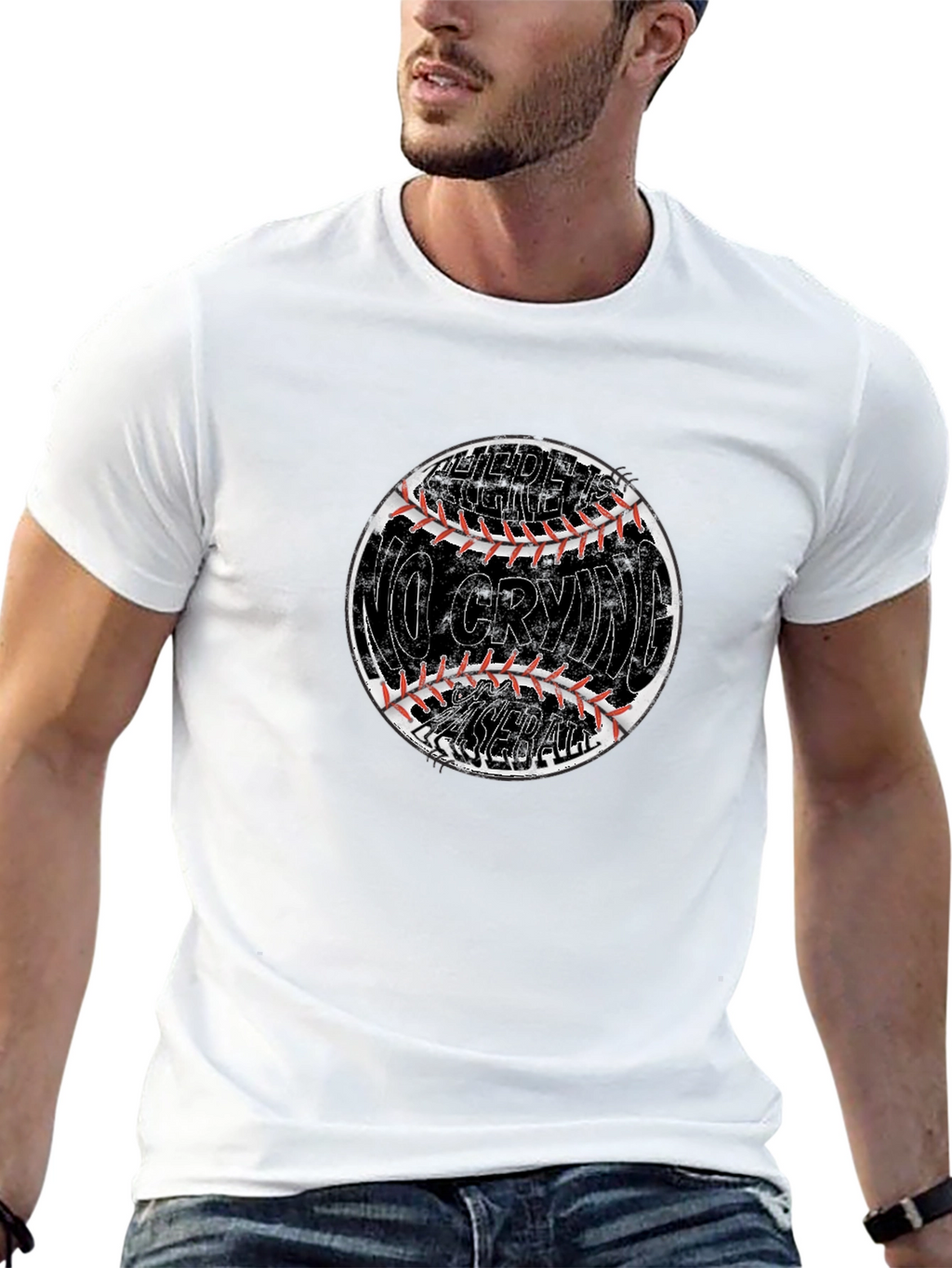 Baseball T-Shirt - No Crying in Baseball