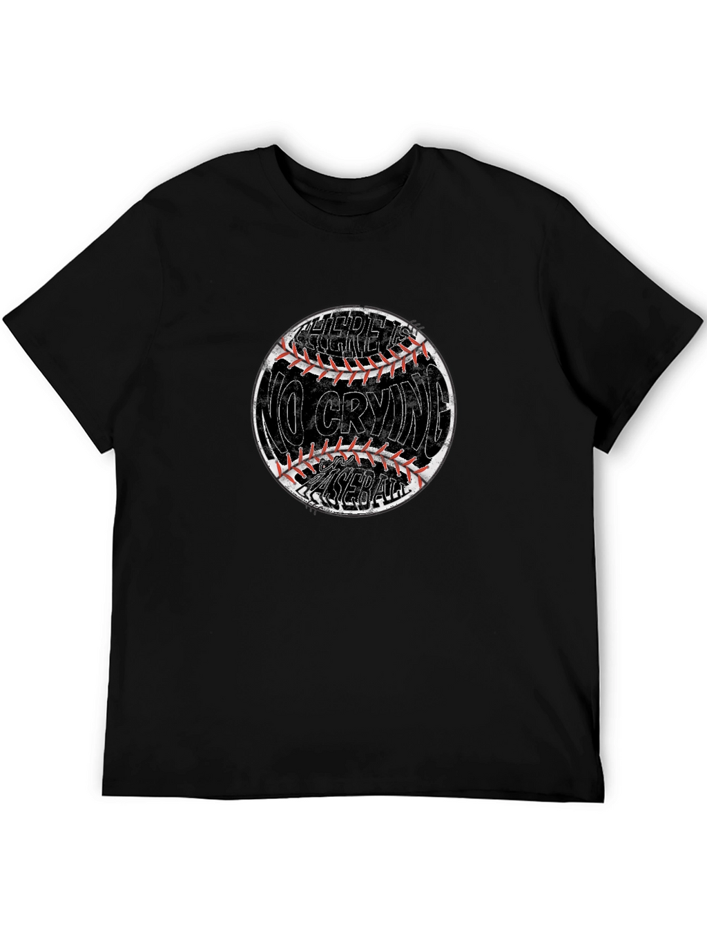 Baseball T-Shirt - No Crying in Baseball