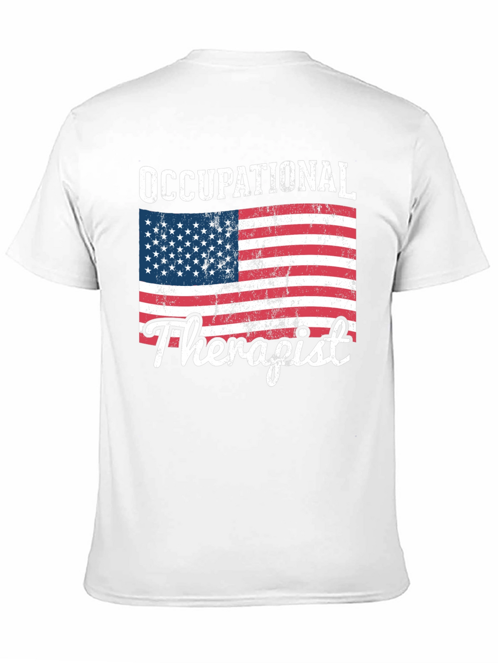 Occupational Therapist American Flag T-Shirt