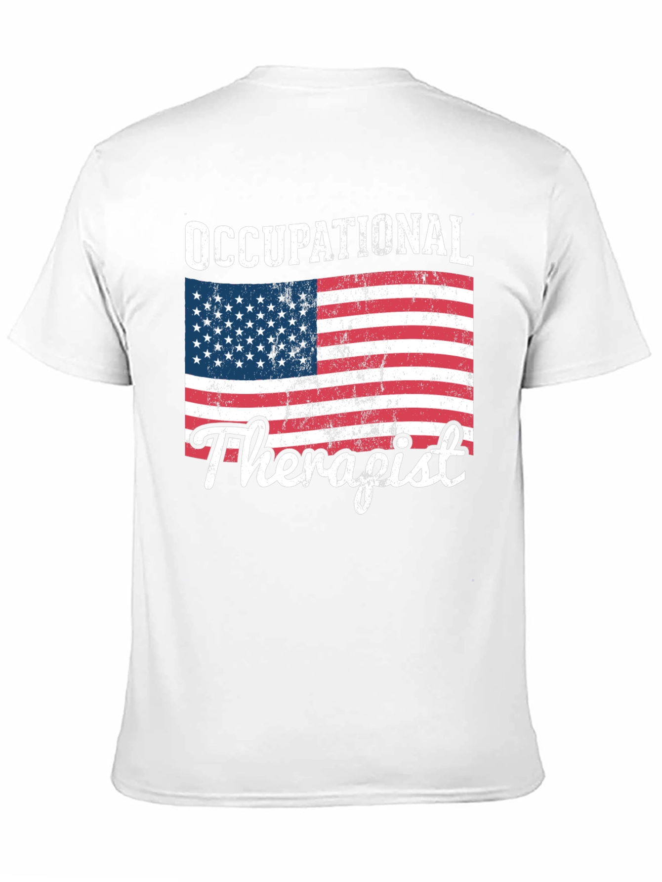 Occupational Therapist American Flag T-Shirt