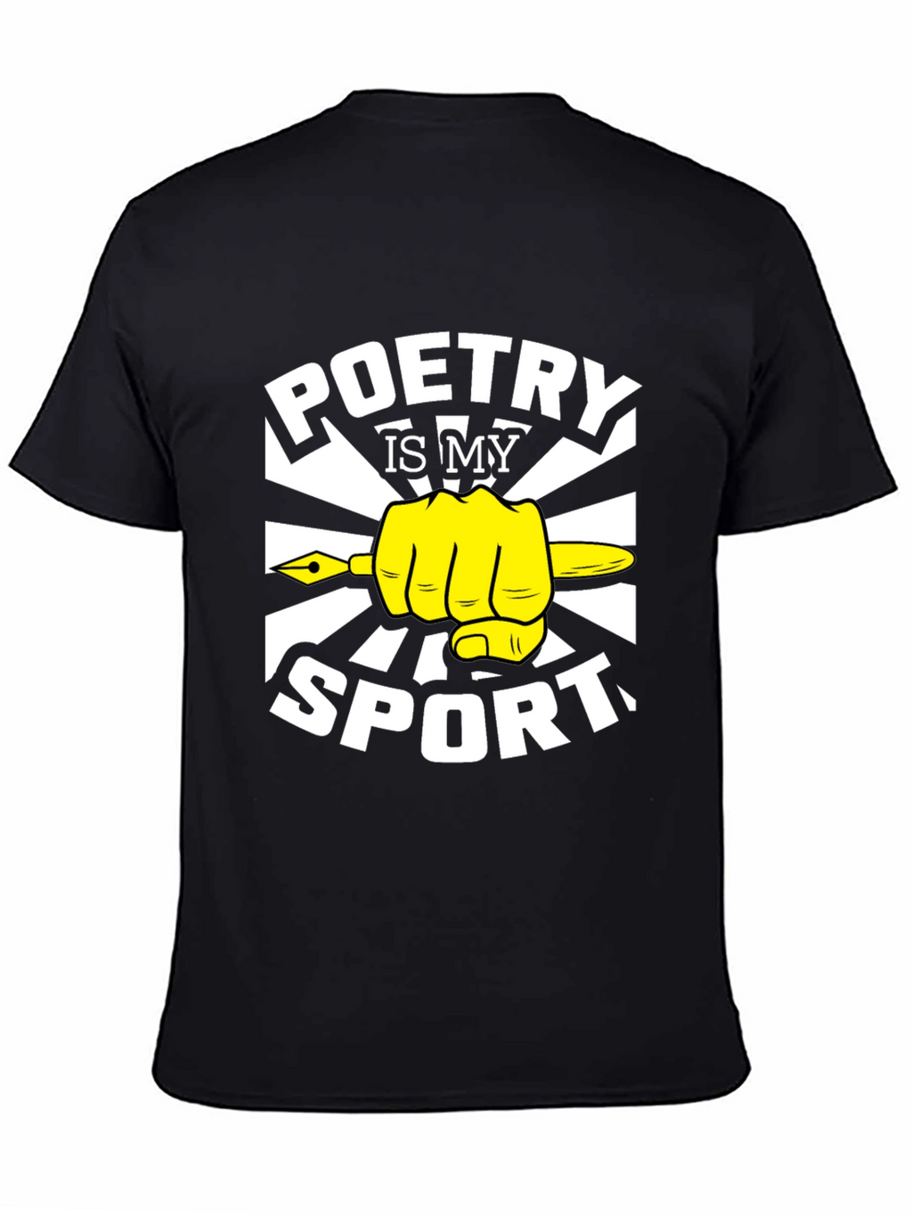 Poetry Is My Sport Graphic T-Shirt