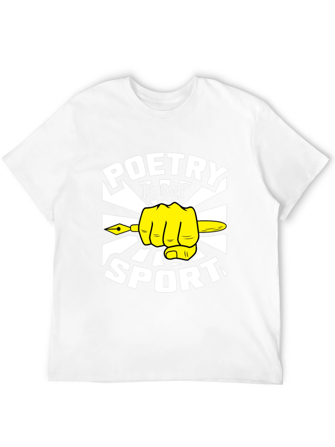 Poetry Is My Sport Graphic T-Shirt