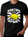 Poetry Is My Sport Graphic T-Shirt