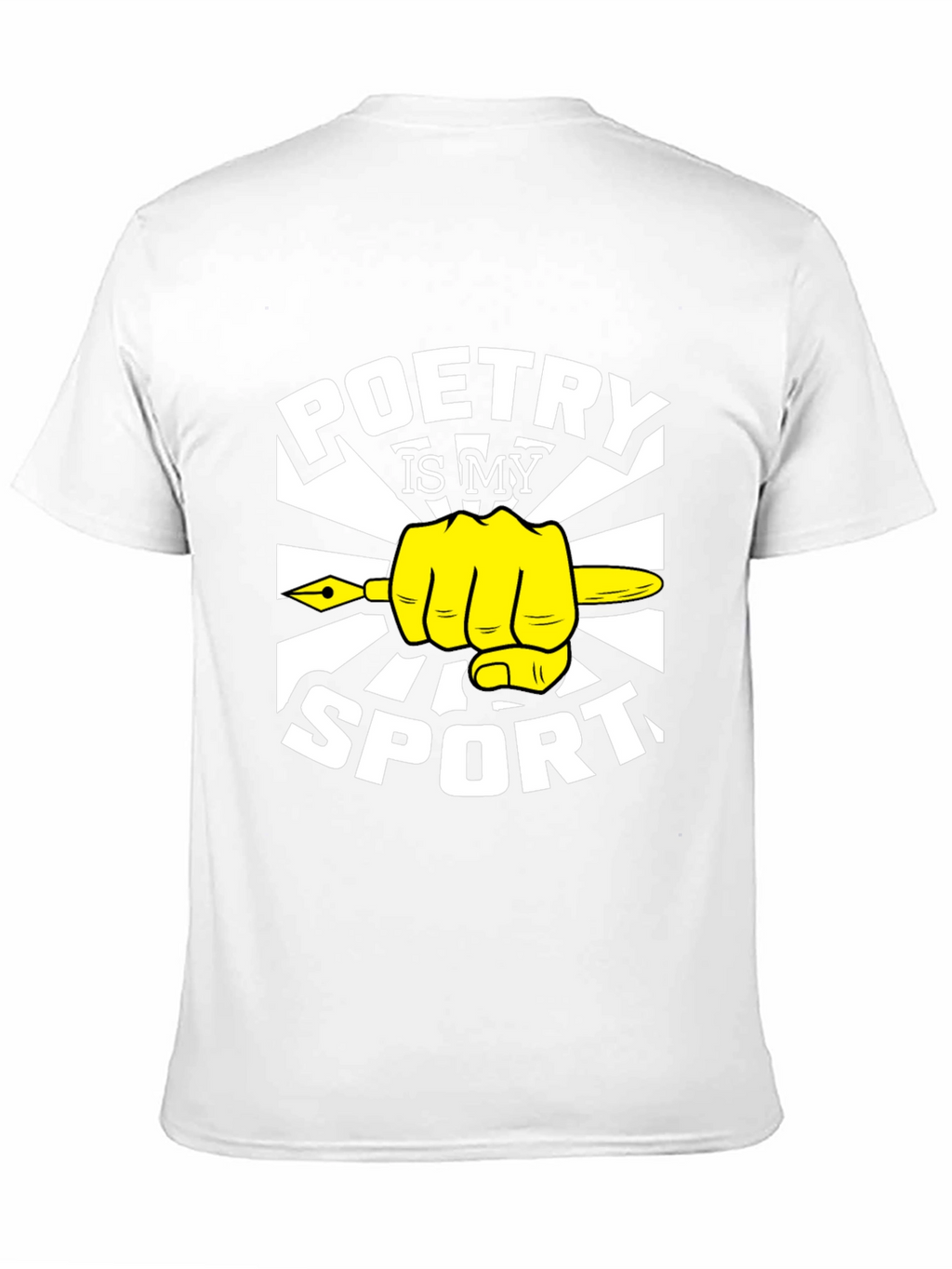 Poetry Is My Sport Graphic T-Shirt