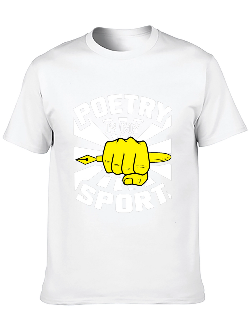 Poetry Is My Sport Graphic T-Shirt