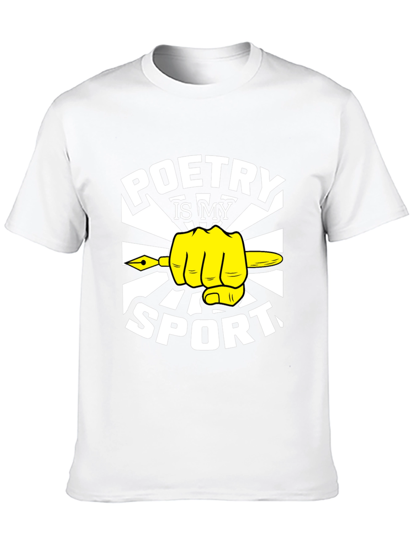 Poetry Is My Sport Graphic T-Shirt