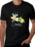 Comet Reindeer Graphic Tee - Holiday Festive Style