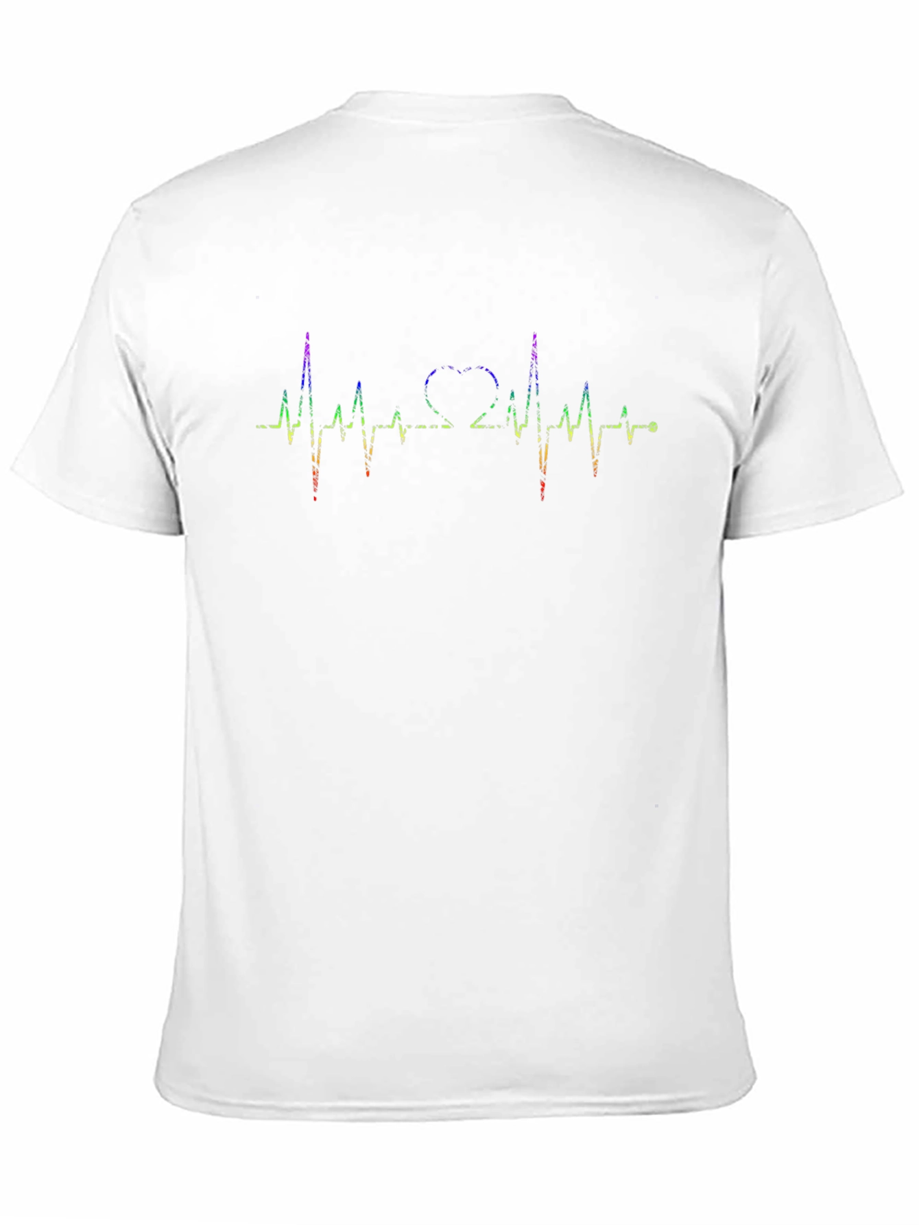 Rainbow Heartbeat Pride T-Shirt