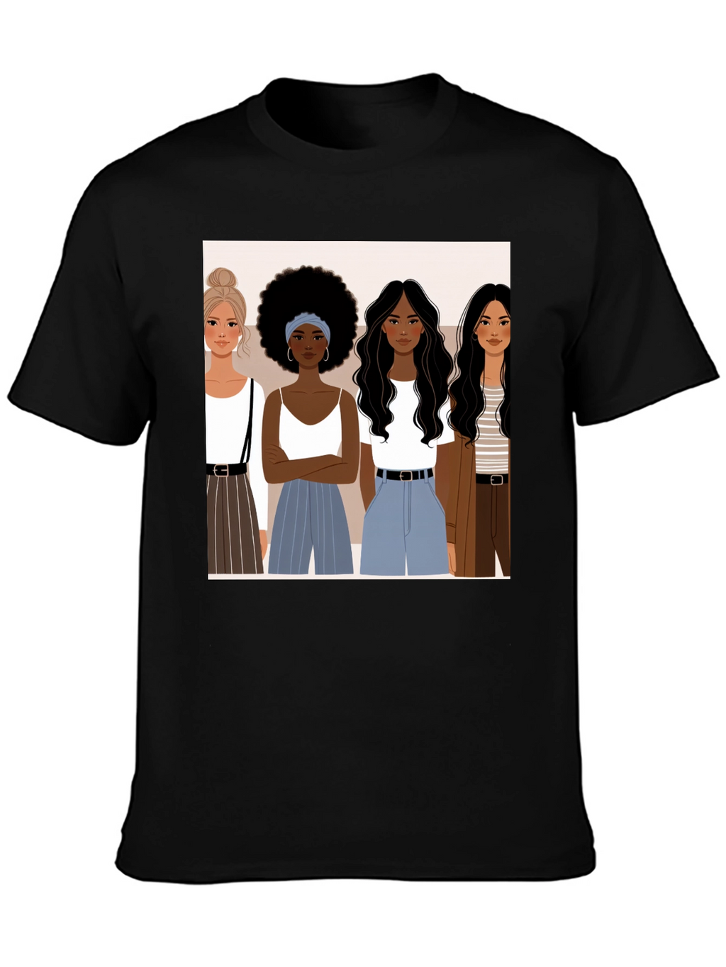 Feminist Empowerment Tee - Stylish Women Graphic Print