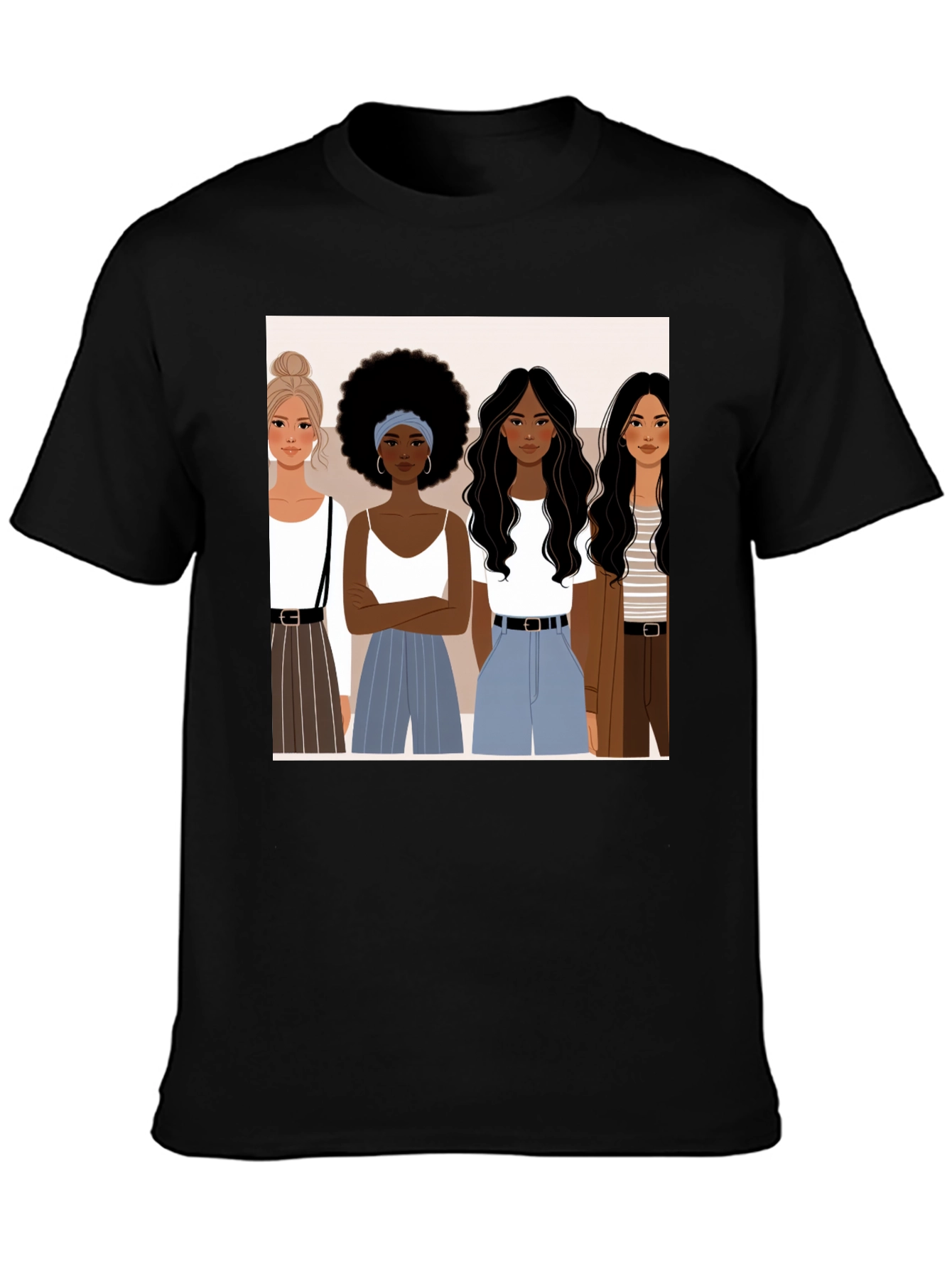 Feminist Empowerment Tee - Stylish Women Graphic Print