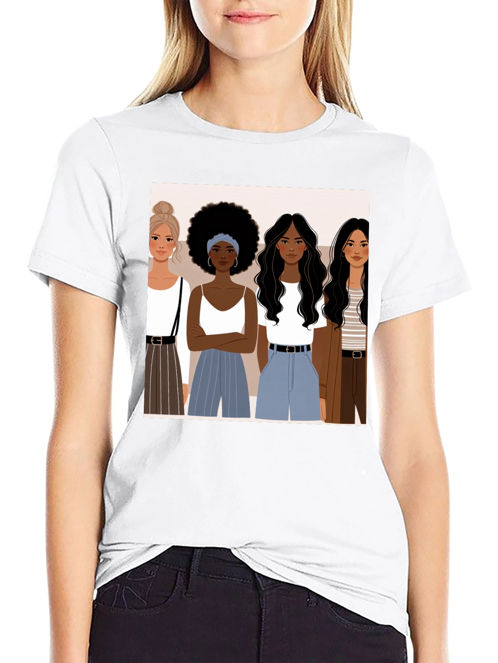 Feminist Empowerment Tee - Stylish Women Graphic Print