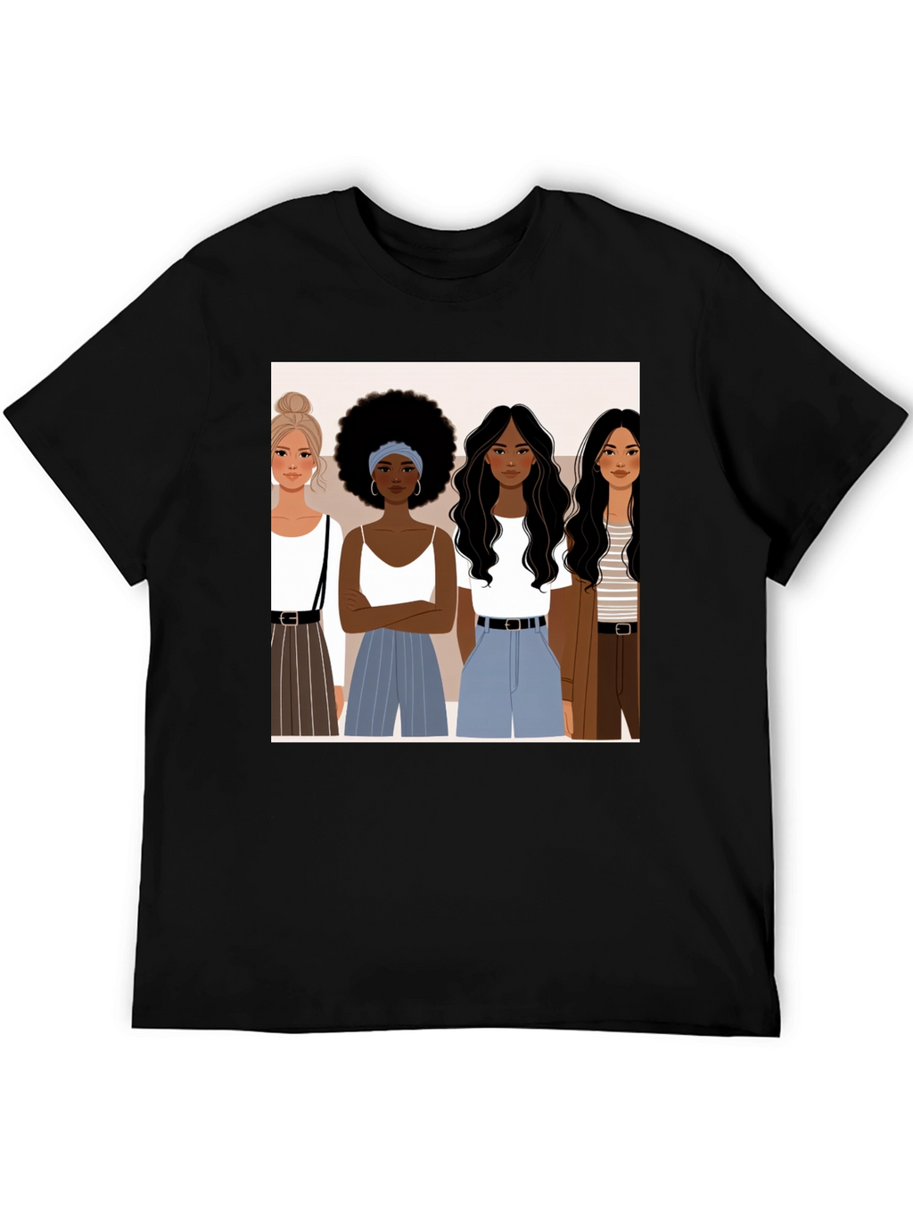 Feminist Empowerment Tee - Stylish Women Graphic Print