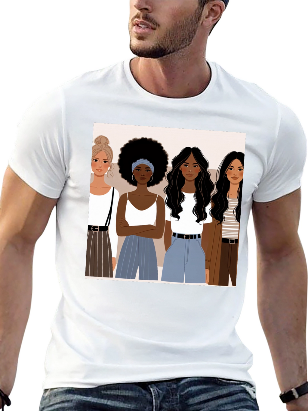Feminist Empowerment Tee - Stylish Women Graphic Print